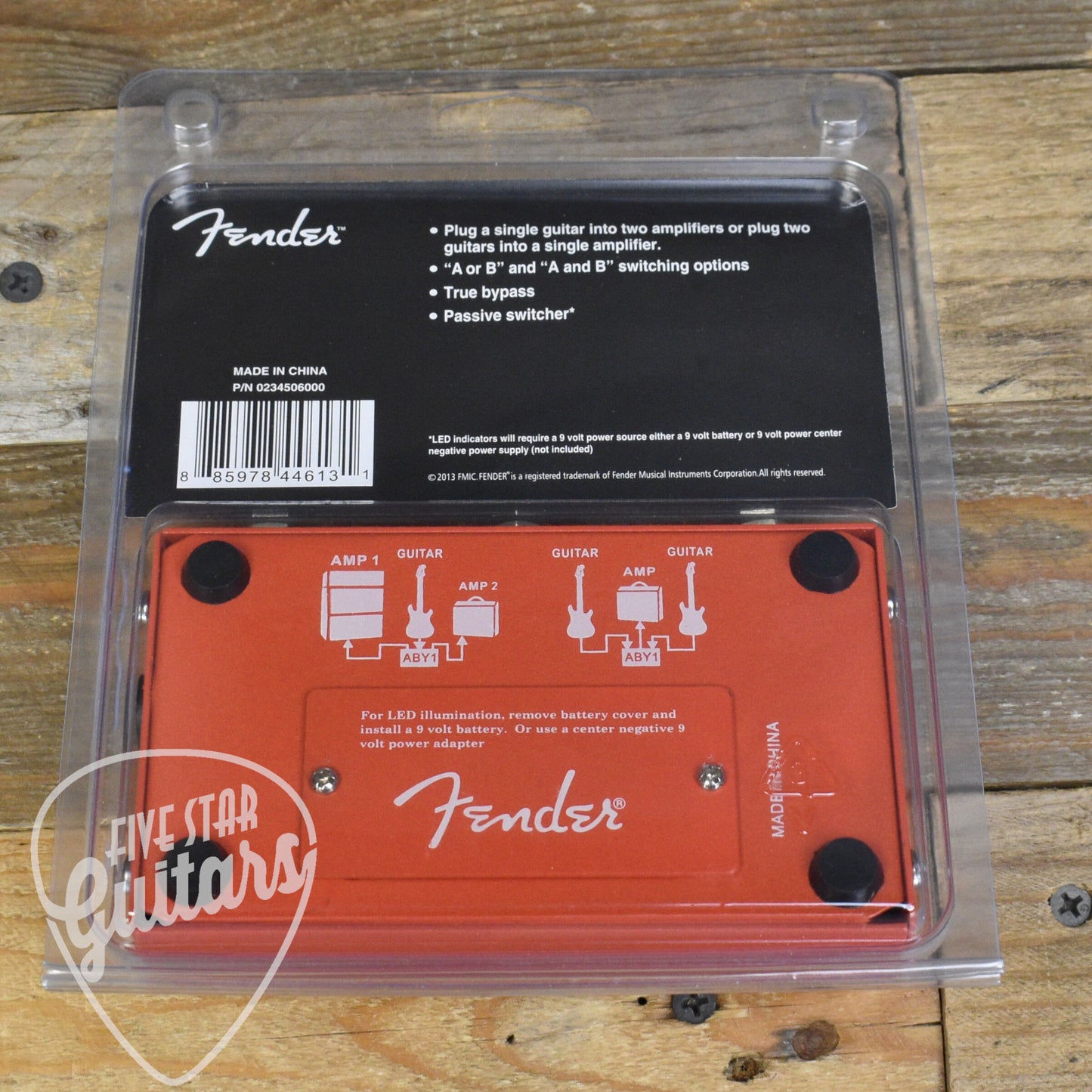 Pre-Owned Fender 2-Switch ABY Pedal