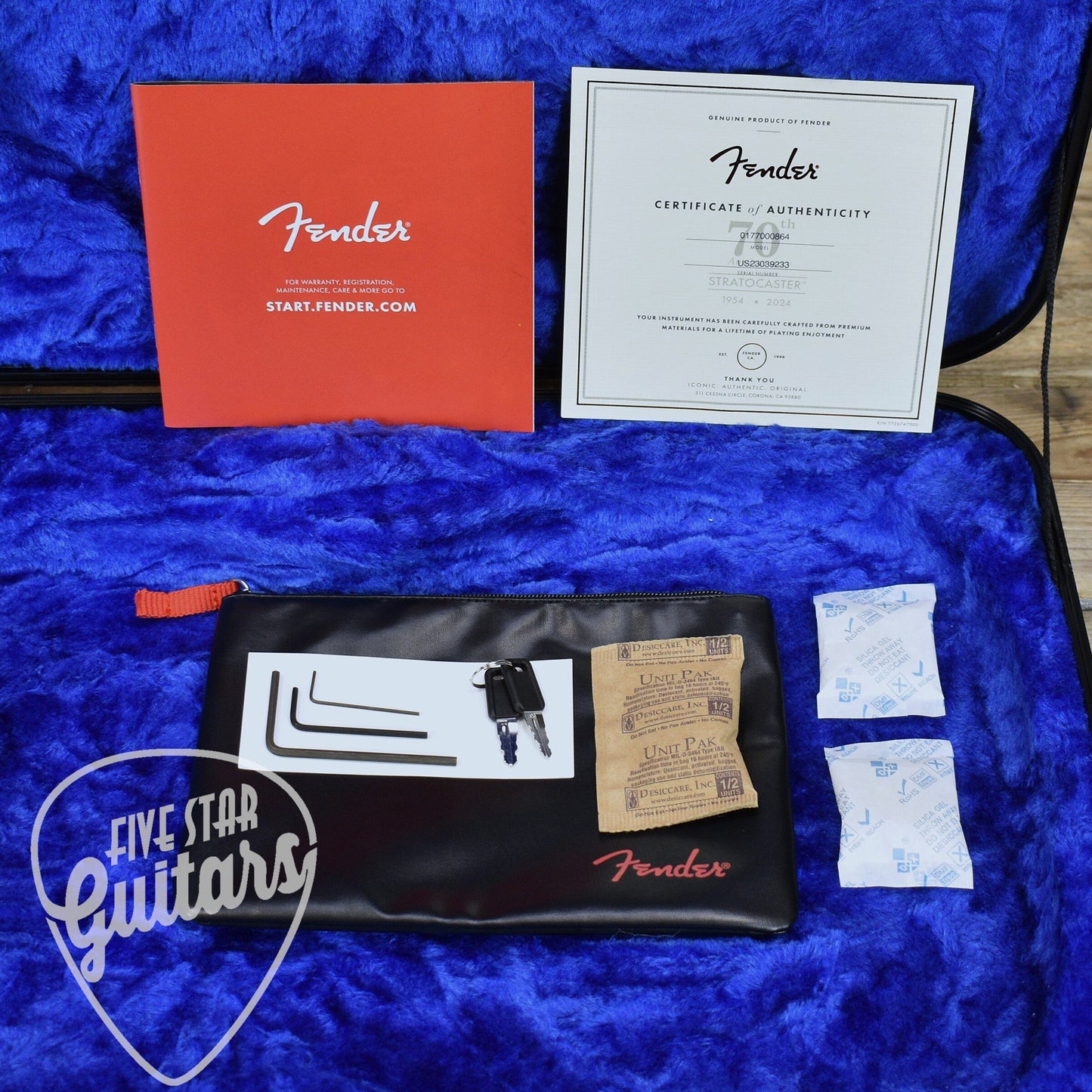 Pre-Owned Fender 70th Anniversary American Professional II Stratocaster - Cometburst with Hardshell Case