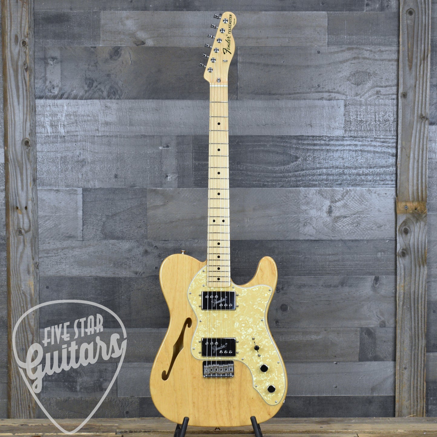 Pre-Owned Fender '72 Thinline Telecaster - Natural with Gigbag