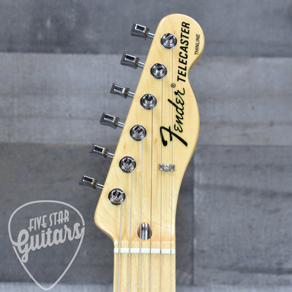 Pre-Owned Fender '72 Thinline Telecaster - Natural with Gigbag