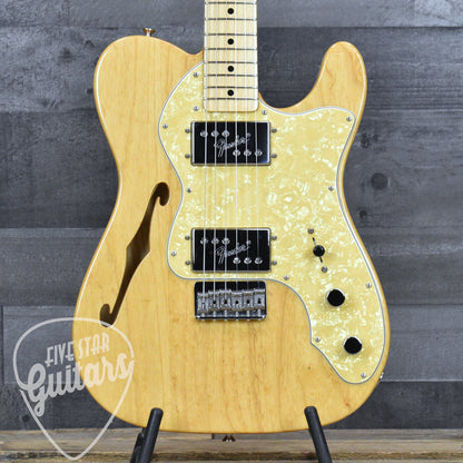 Pre-Owned Fender '72 Thinline Telecaster - Natural with Gigbag