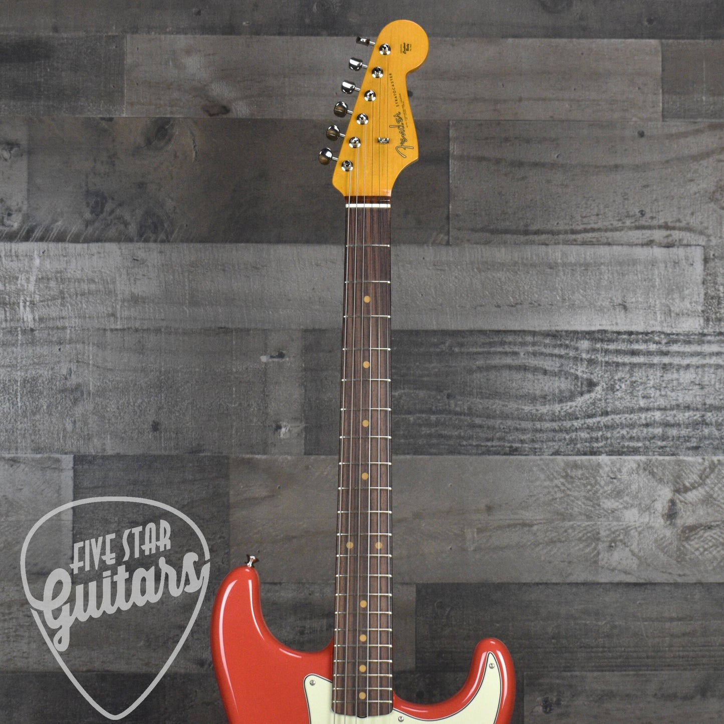 Pre-Owned Fender AVII 60s Stratocaster - Fiesta Red with Hard Shell Case