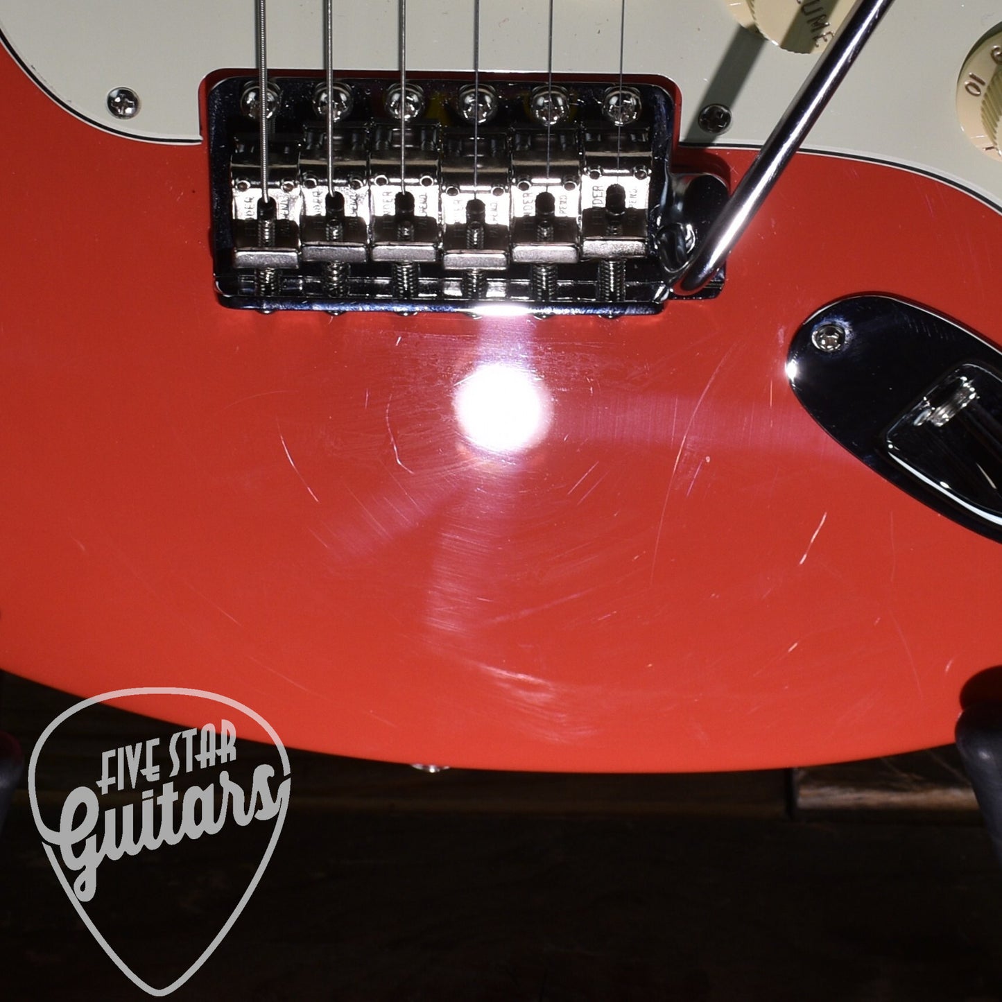 Pre-Owned Fender AVII 60s Stratocaster - Fiesta Red with Hard Shell Case