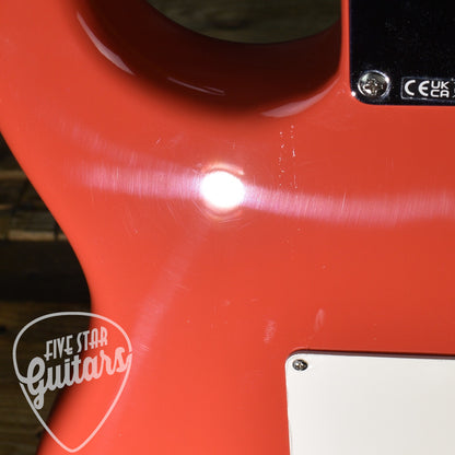 Pre-Owned Fender AVII 60s Stratocaster - Fiesta Red with Hard Shell Case