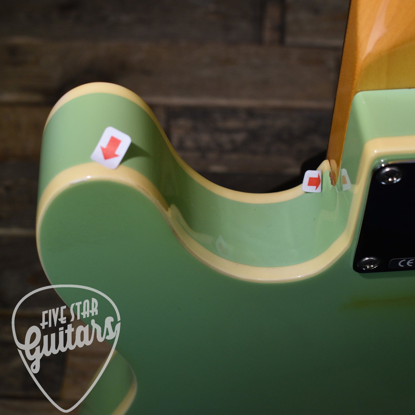 Pre-Owned Fender AV 62 Tele Custom - Surf Green with Hard Shell Case