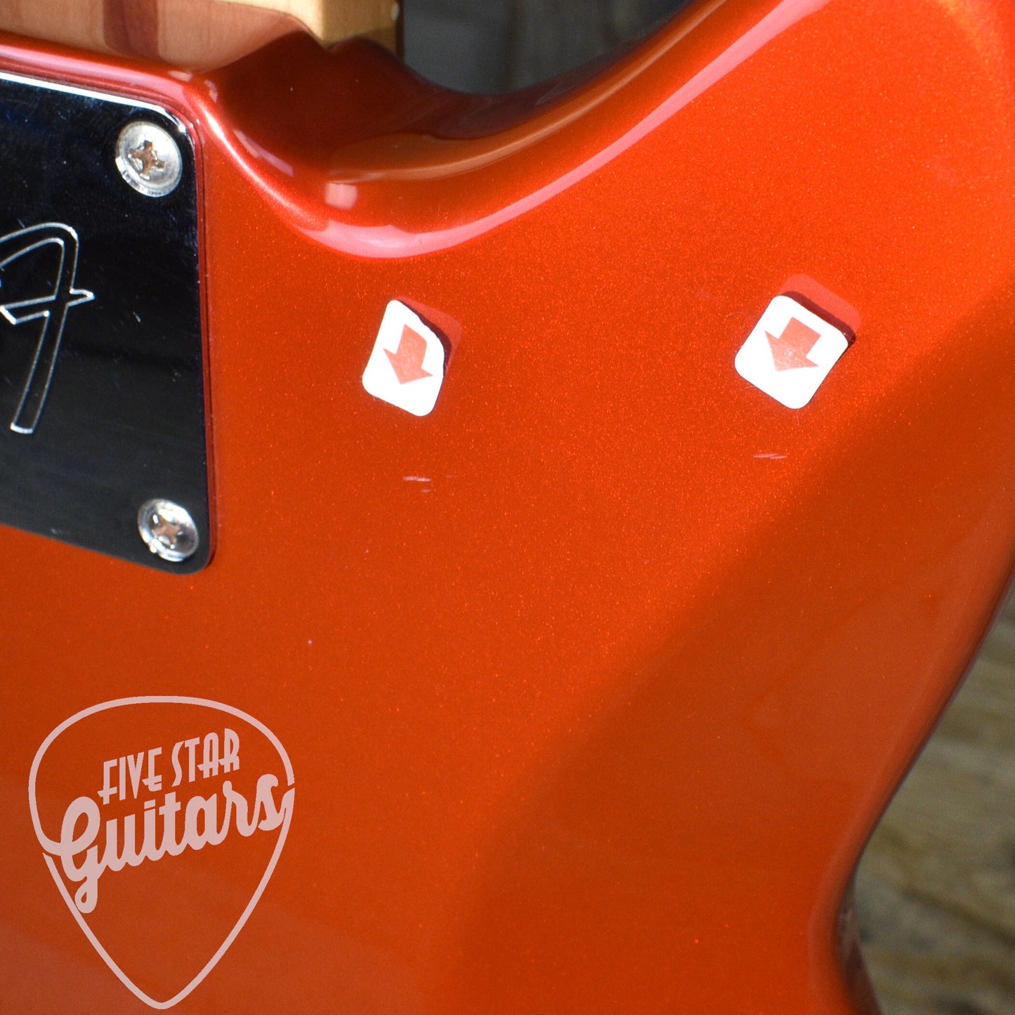 Pre-Owned Fender Alternate Reality Meteora - Candy Apple Red with Hardshell Case