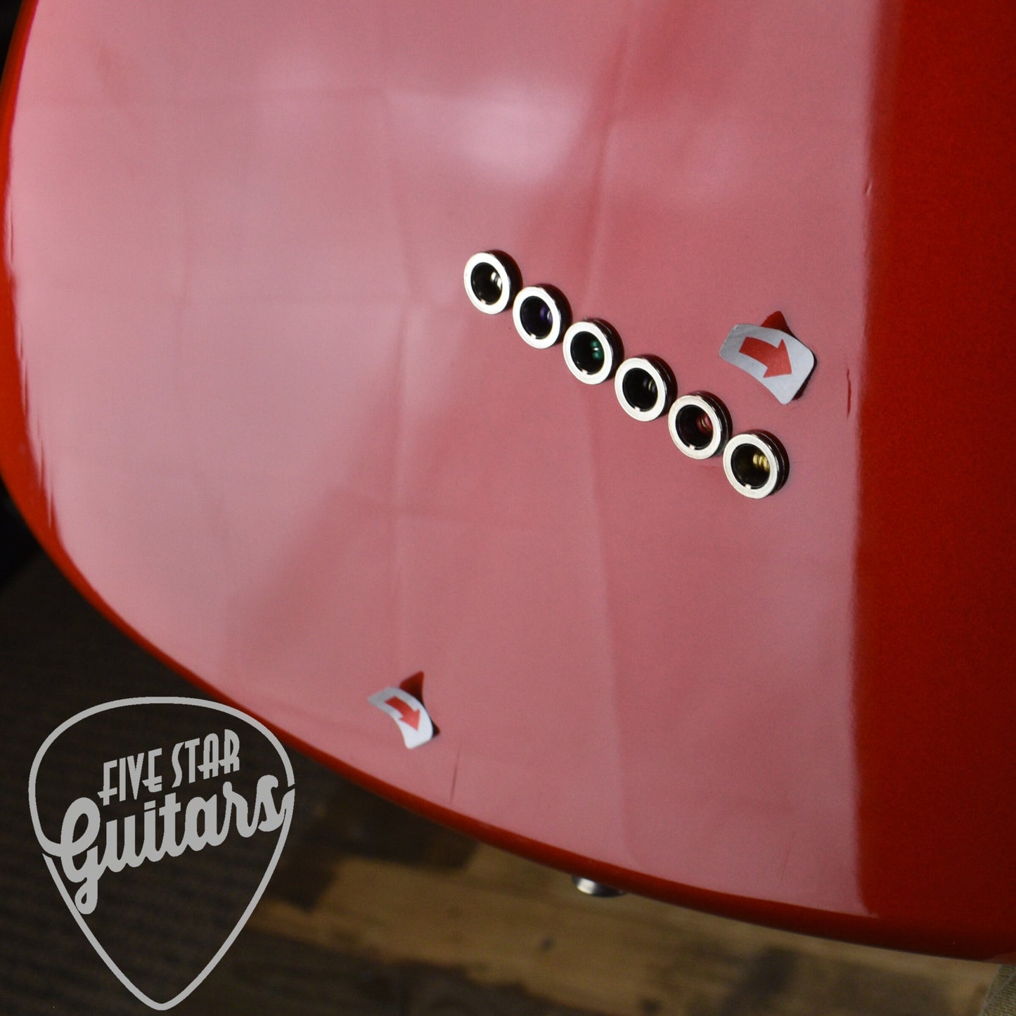 Pre-Owned Fender Alternate Reality Meteora - Candy Apple Red with Hardshell Case