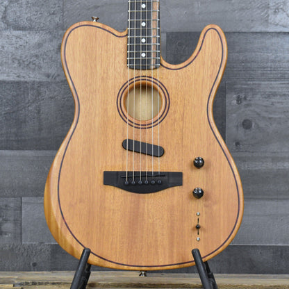 Pre-Owned Fender American Acoustasonic Telecaster - Natural with Gigbag