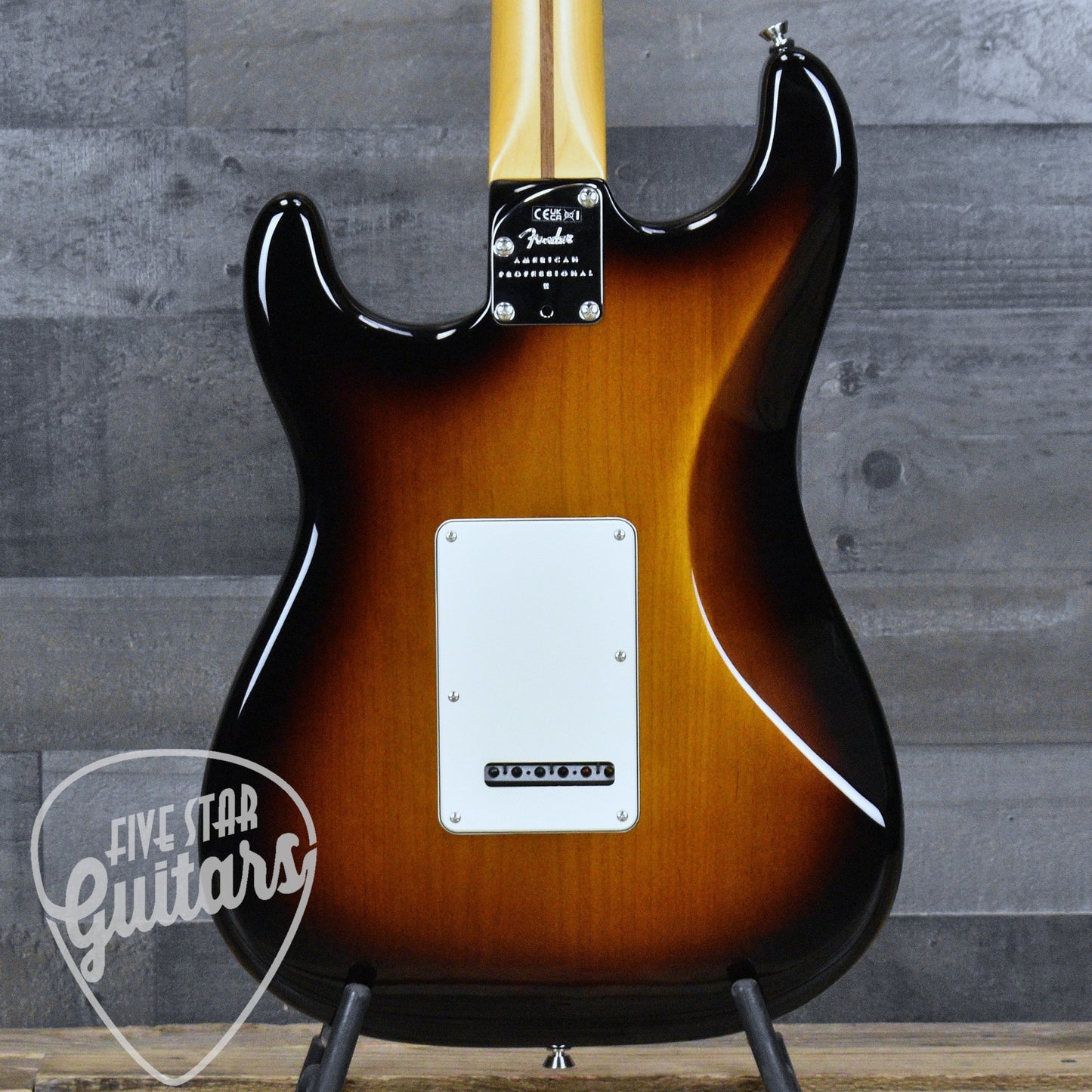 Pre-Owned Fender American Professional II Stratocaster - Two Tone Sunburst with Hard Shell Case