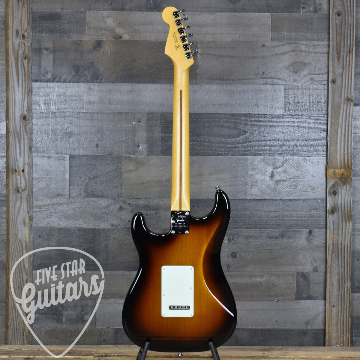 Pre-Owned Fender American Professional II Stratocaster - Two Tone Sunburst with Hard Shell Case