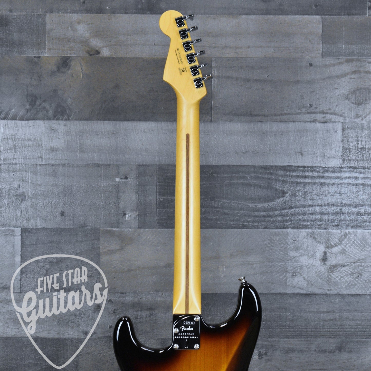 Pre-Owned Fender American Professional II Stratocaster - Two Tone Sunburst with Hard Shell Case