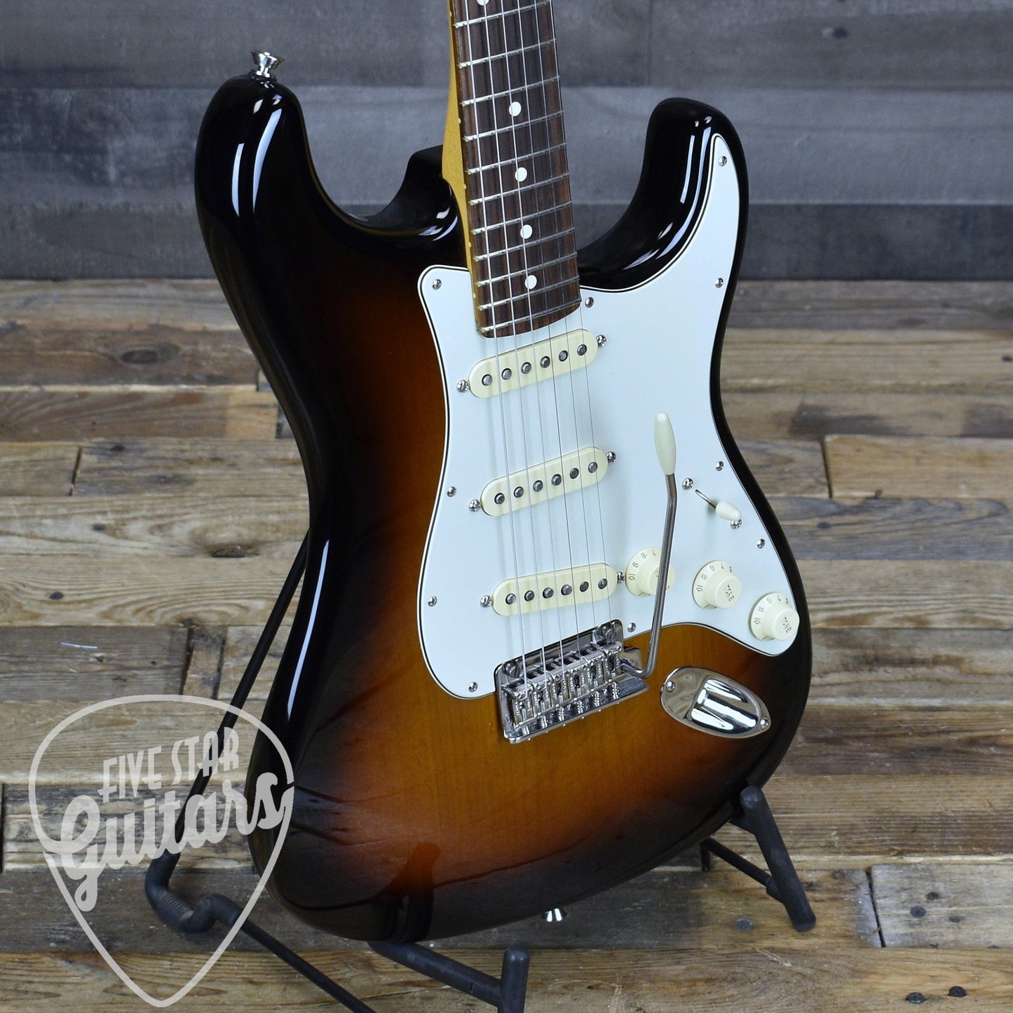 Pre-Owned Fender American Professional II Stratocaster - Two Tone Sunburst with Hard Shell Case