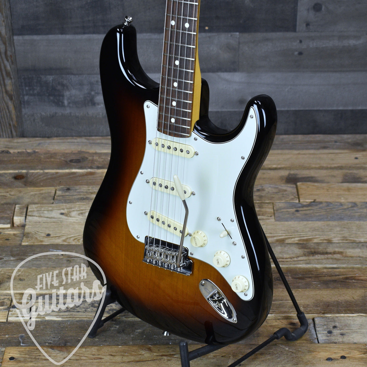 Pre-Owned Fender American Professional II Stratocaster - Two Tone Sunburst with Hard Shell Case