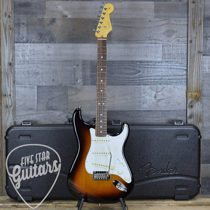 Pre-Owned Fender American Professional II Stratocaster - Two Tone Sunburst with Hard Shell Case