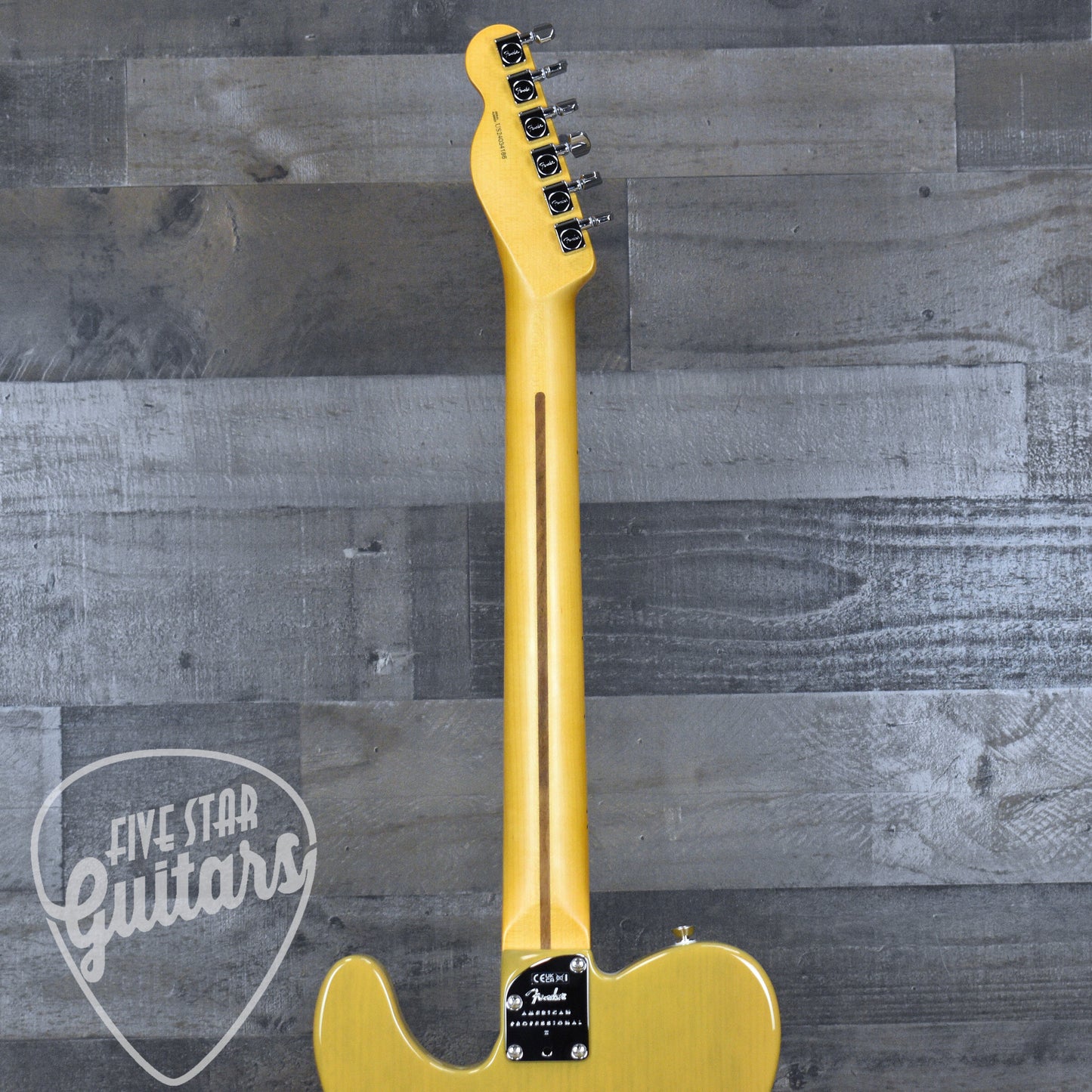 Pre-Owned Fender American Professional II Telecaster - Butterscotch Blonde with Hardshell Case