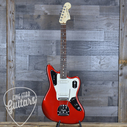 Pre-Owned Fender American Professional Jaguar - Candy Apple Red with Gig Bag