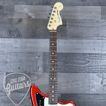 Pre-Owned Fender American Professional Jaguar - Candy Apple Red with Gig Bag