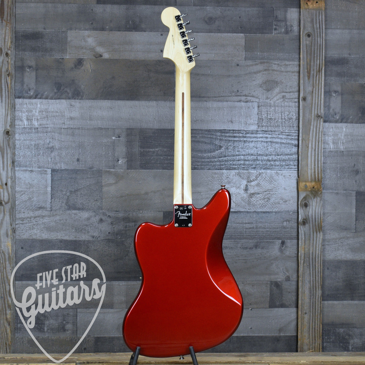 Pre-Owned Fender American Professional Jaguar - Candy Apple Red with Gig Bag