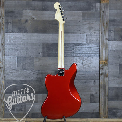 Pre-Owned Fender American Professional Jaguar - Candy Apple Red with Gig Bag