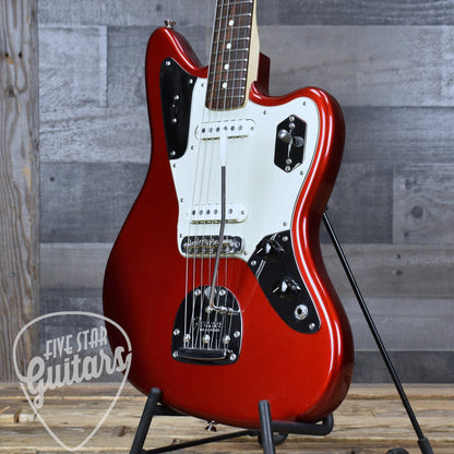 Pre-Owned Fender American Professional Jaguar - Candy Apple Red with Gig Bag