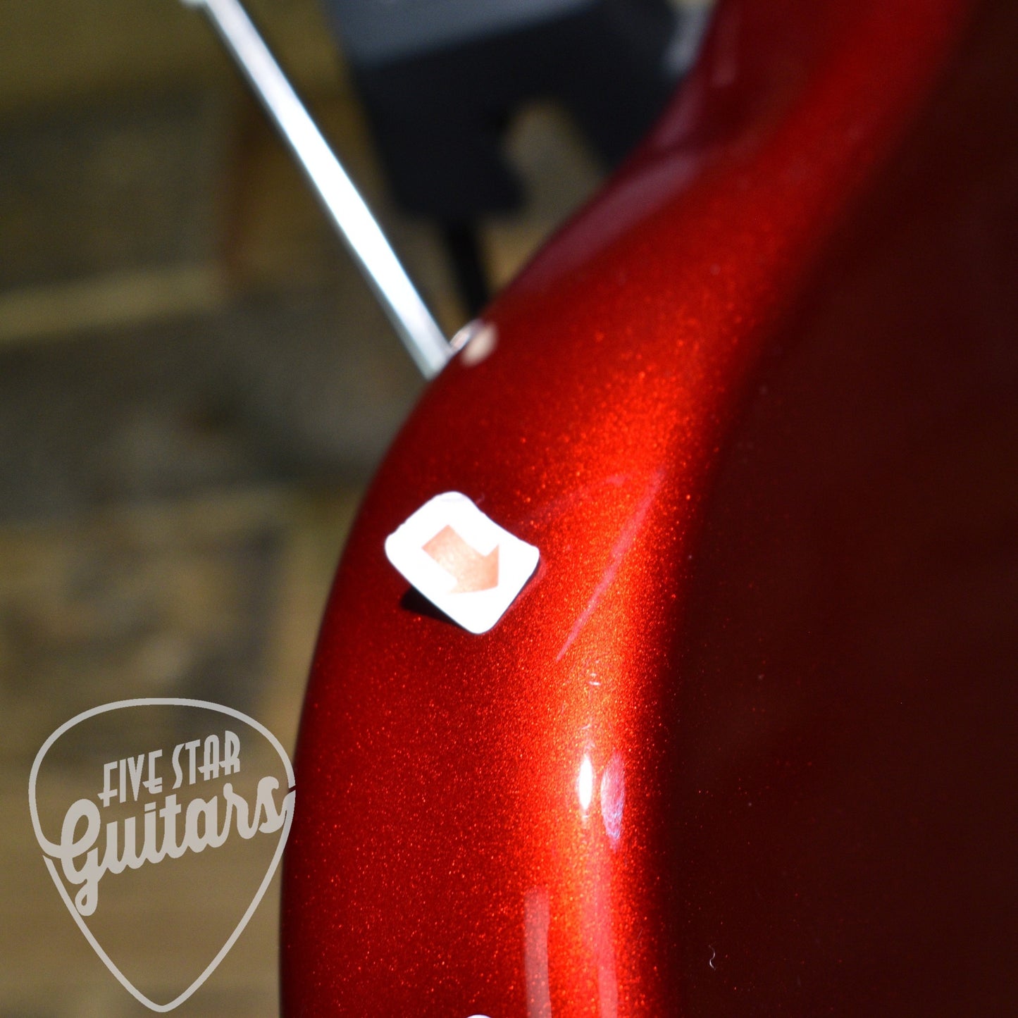 Pre-Owned Fender American Professional Jaguar - Candy Apple Red with Gig Bag