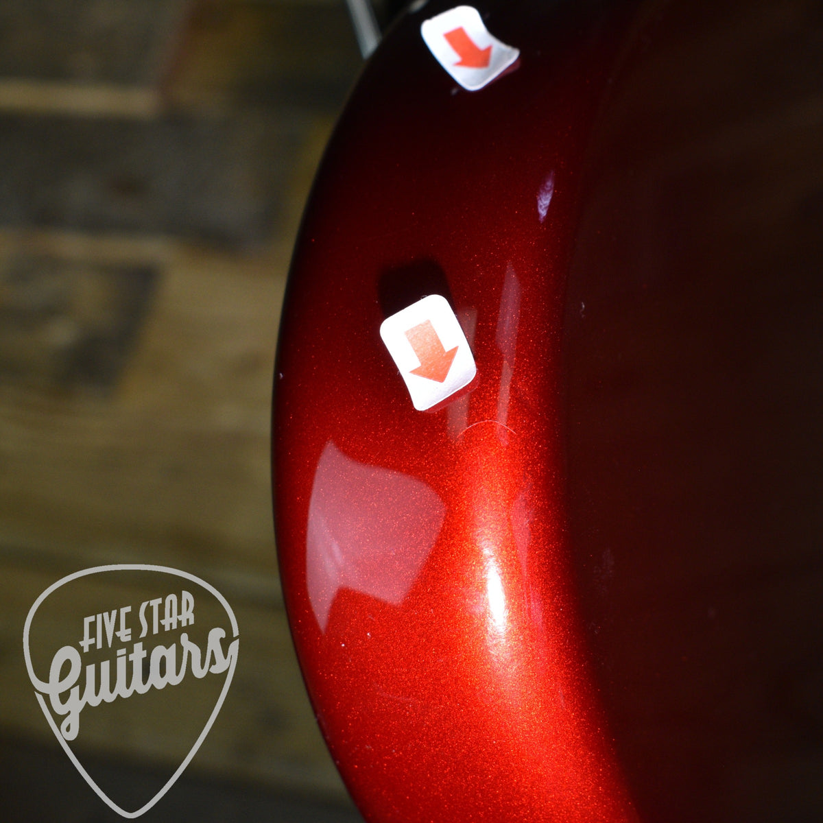 Pre-Owned Fender American Professional Jaguar - Candy Apple Red with Gig Bag
