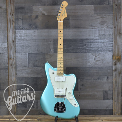 Pre-Owned Fender American Professional Jazzmaster - Mystic Sea Foam with Hard Shell Case
