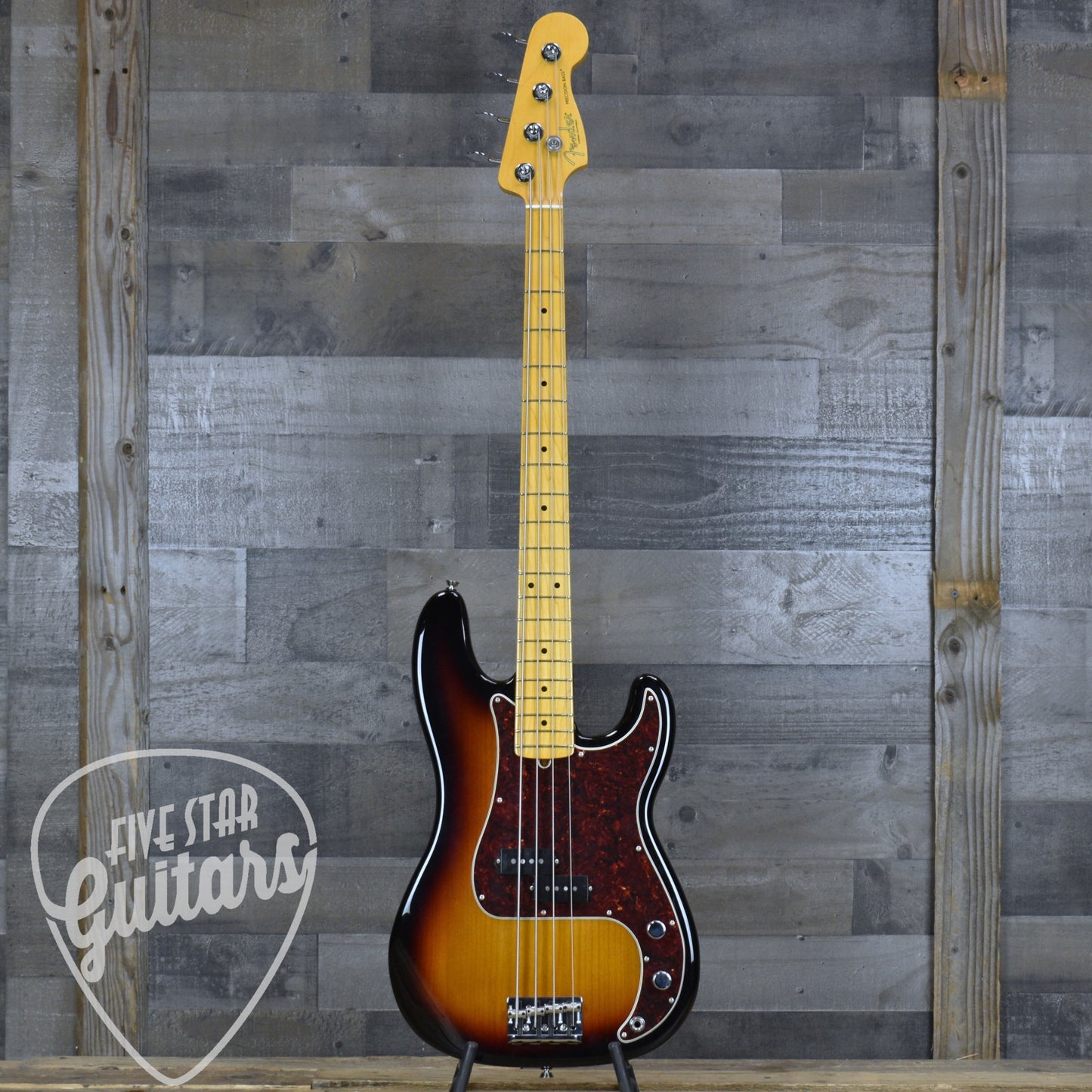 Pre-Owned Fender American Professional Precision Bass - 3 Color Sunburst with Hardshell Case