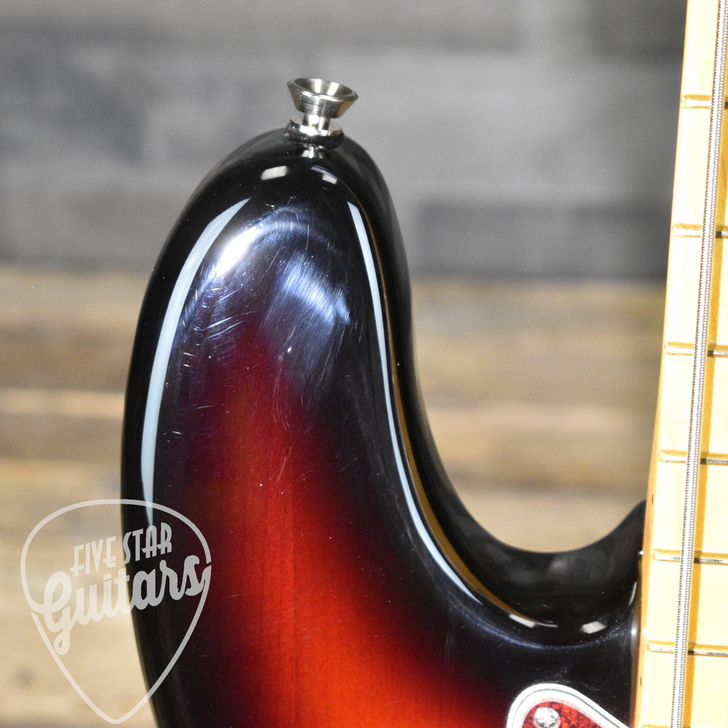Pre-Owned Fender American Professional Precision Bass - 3 Color Sunburst with Hardshell Case