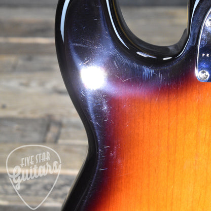 Pre-Owned Fender American Professional Precision Bass - 3 Color Sunburst with Hardshell Case