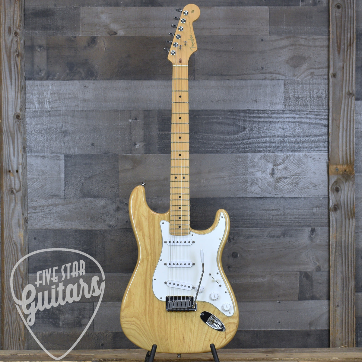 Pre-Owned Fender American Standard Stratocaster - Natural with Hard Shell Case