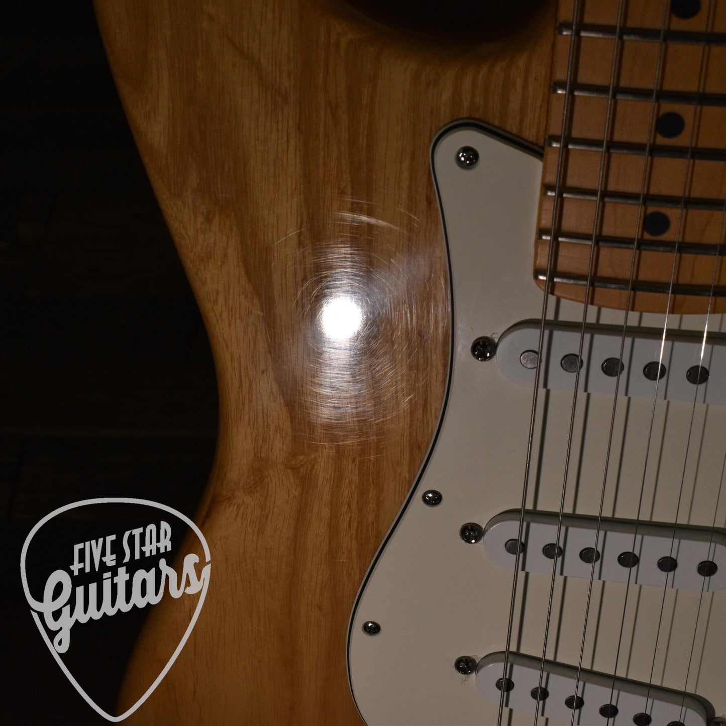 Pre-Owned Fender American Standard Stratocaster - Natural with Hard Shell Case