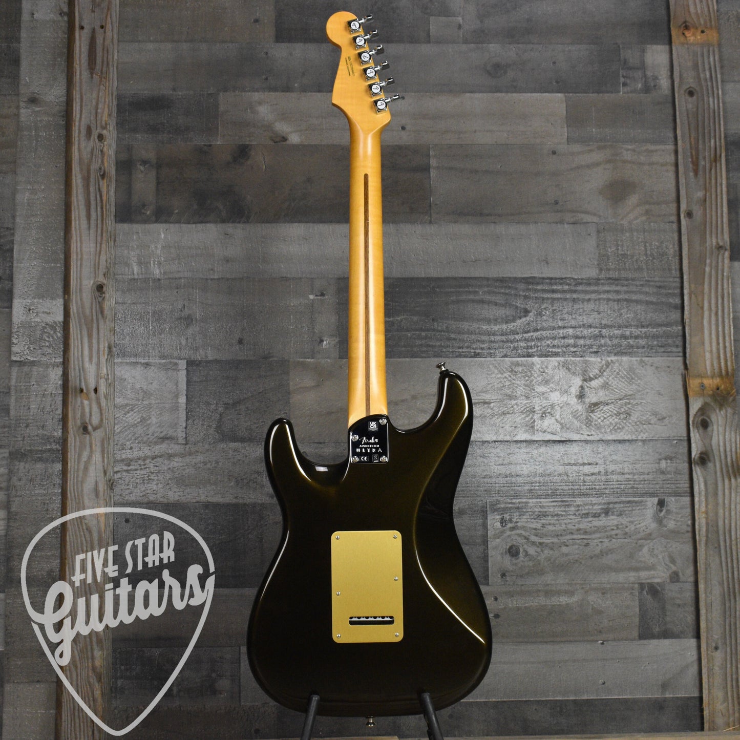 Pre-Owned Fender American Ultra Stratocaster - Texas Tea with Hardshell Case