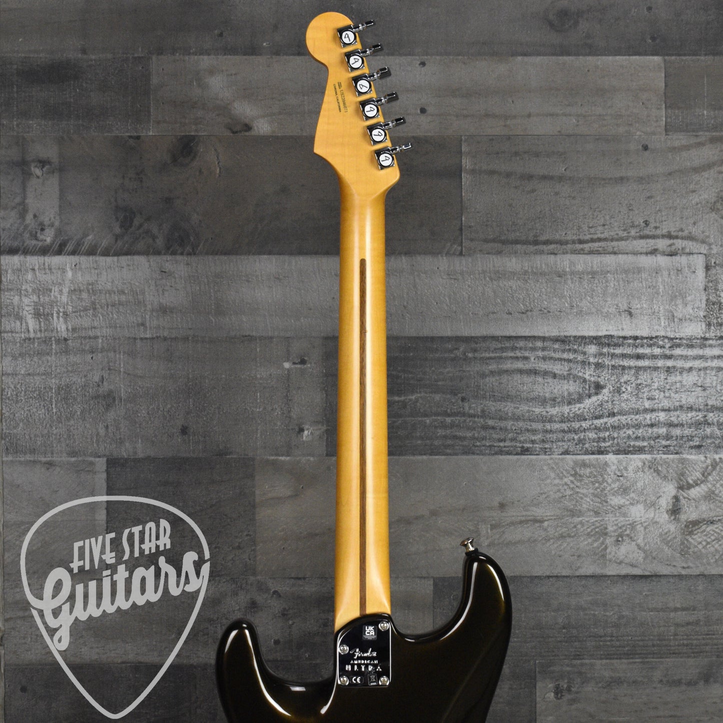 Pre-Owned Fender American Ultra Stratocaster - Texas Tea with Hardshell Case