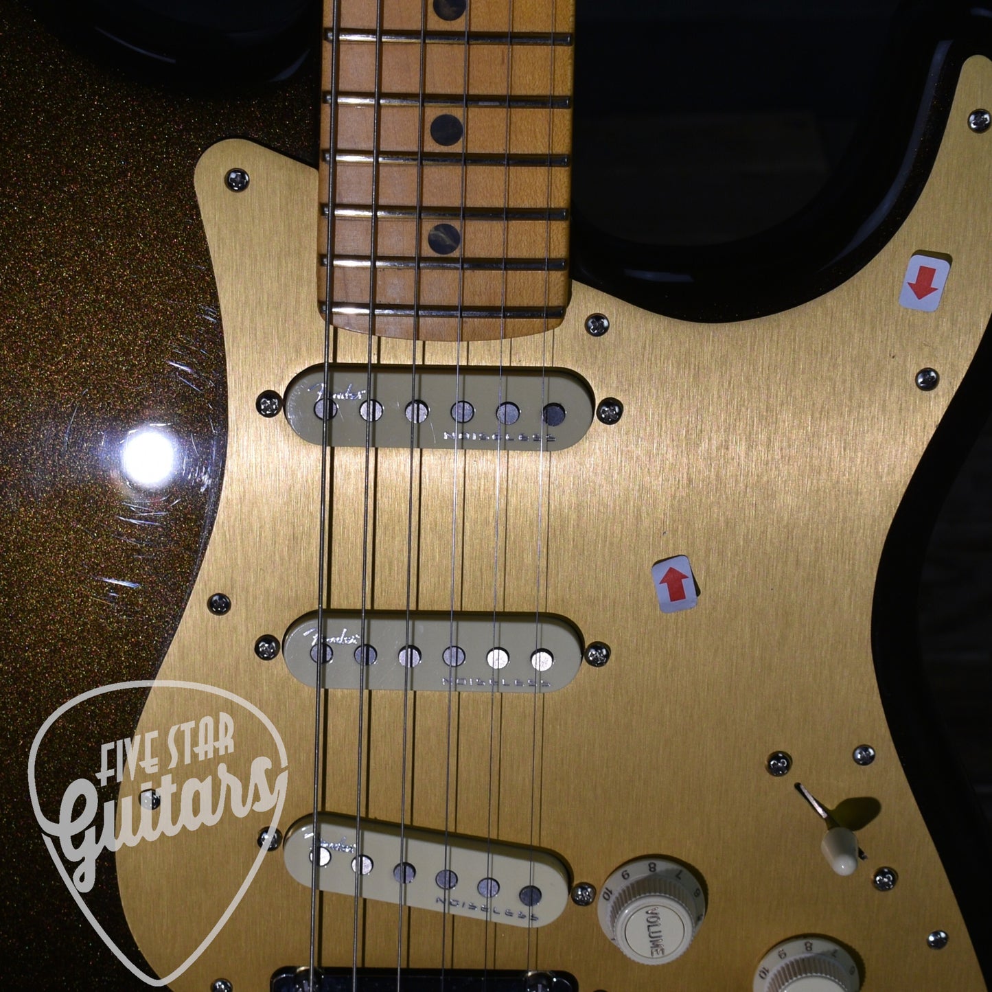 Pre-Owned Fender American Ultra Stratocaster - Texas Tea with Hardshell Case