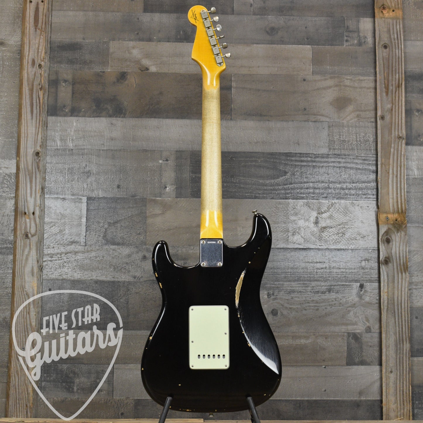 Pre-Owned Fender Custom Shop 1960 Stratocaster - Black with Hardshell Case