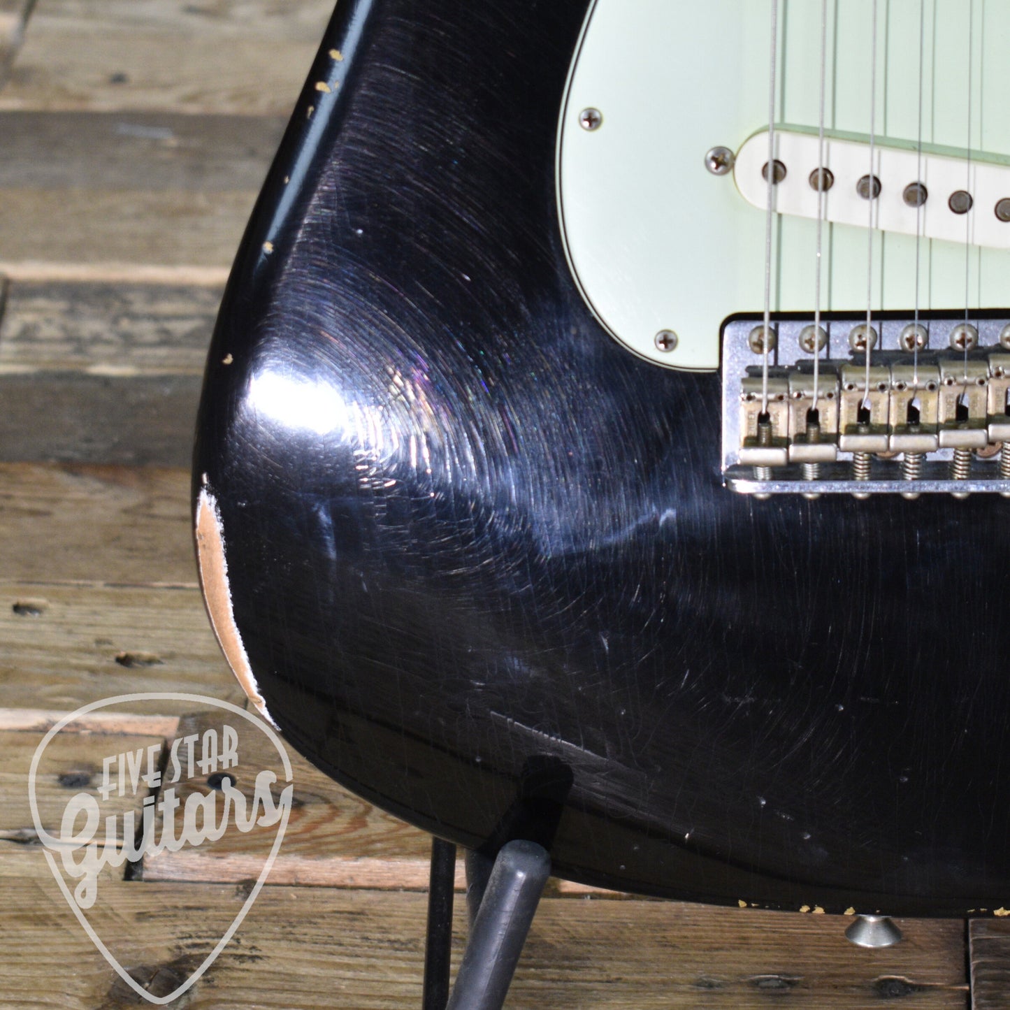 Pre-Owned Fender Custom Shop 1960 Stratocaster - Black with Hardshell Case