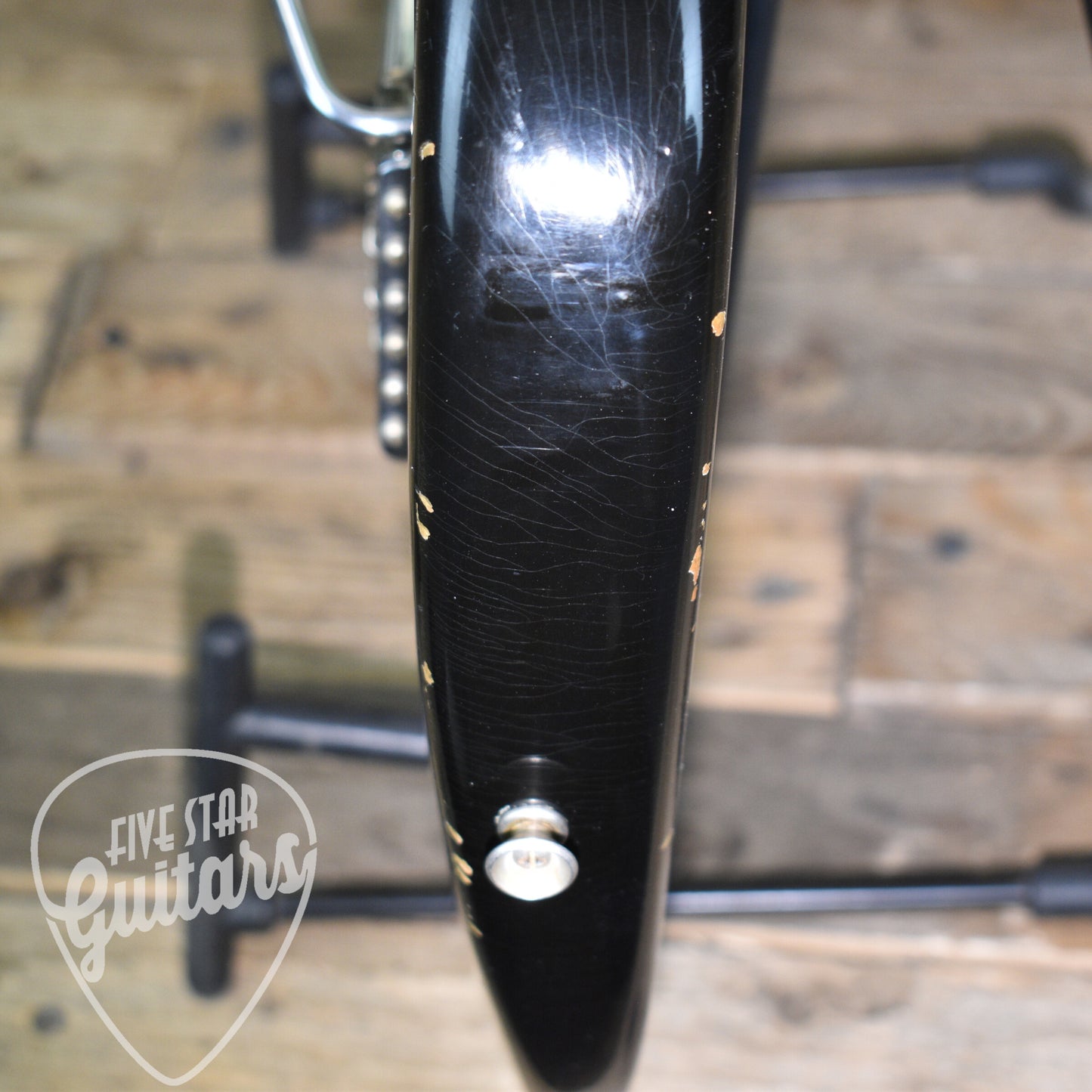 Pre-Owned Fender Custom Shop 1960 Stratocaster - Black with Hardshell Case