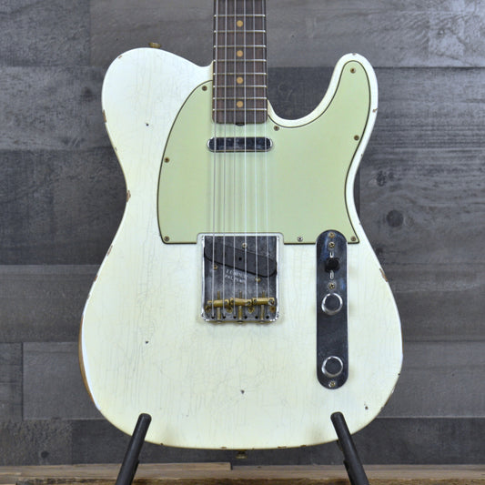 Pre-Owned Fender Custom Shop '61 Telecaster - Aged Olympic White with Hardshell Case
