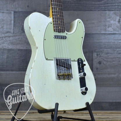 Pre-Owned Fender Custom Shop '61 Telecaster - Aged Olympic White with Hardshell Case