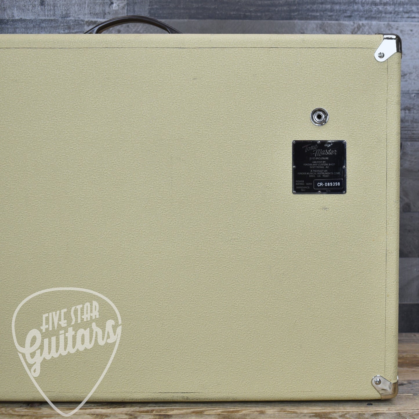 Pre-Owned Fender Custom Shop Tone-Master 212 Cabinet - V30 Speakers with Slip Cover