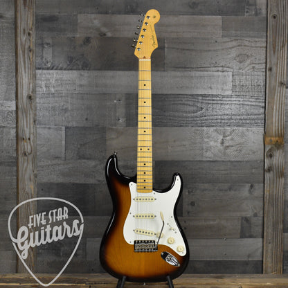 Pre-Owned Fender Eric Johnson Stratocaster Maple - 2 Color Sunburst with Hard Shell Case