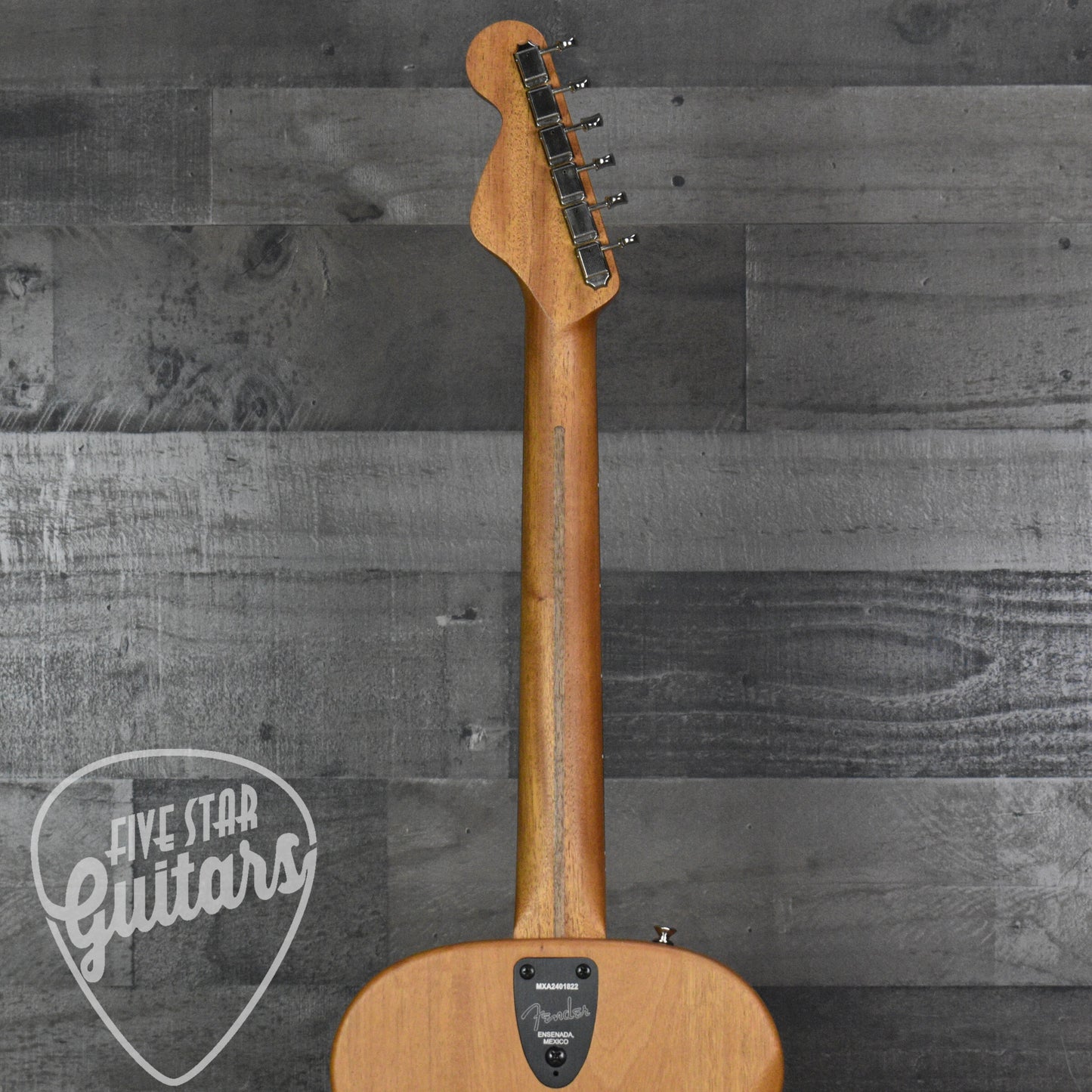 Pre-Owned Fender Highway Series Parlor-Mahogany - Natural with Gigbag