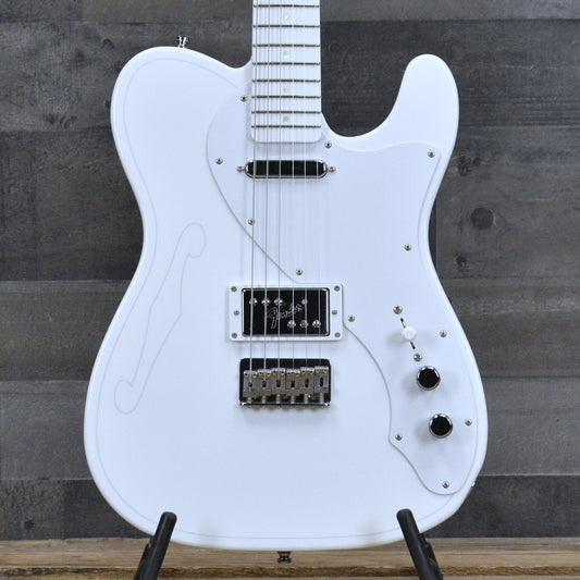 Pre-Owned Fender Japan Silent Siren Telecaster  - Arctic White with Hardshell Case