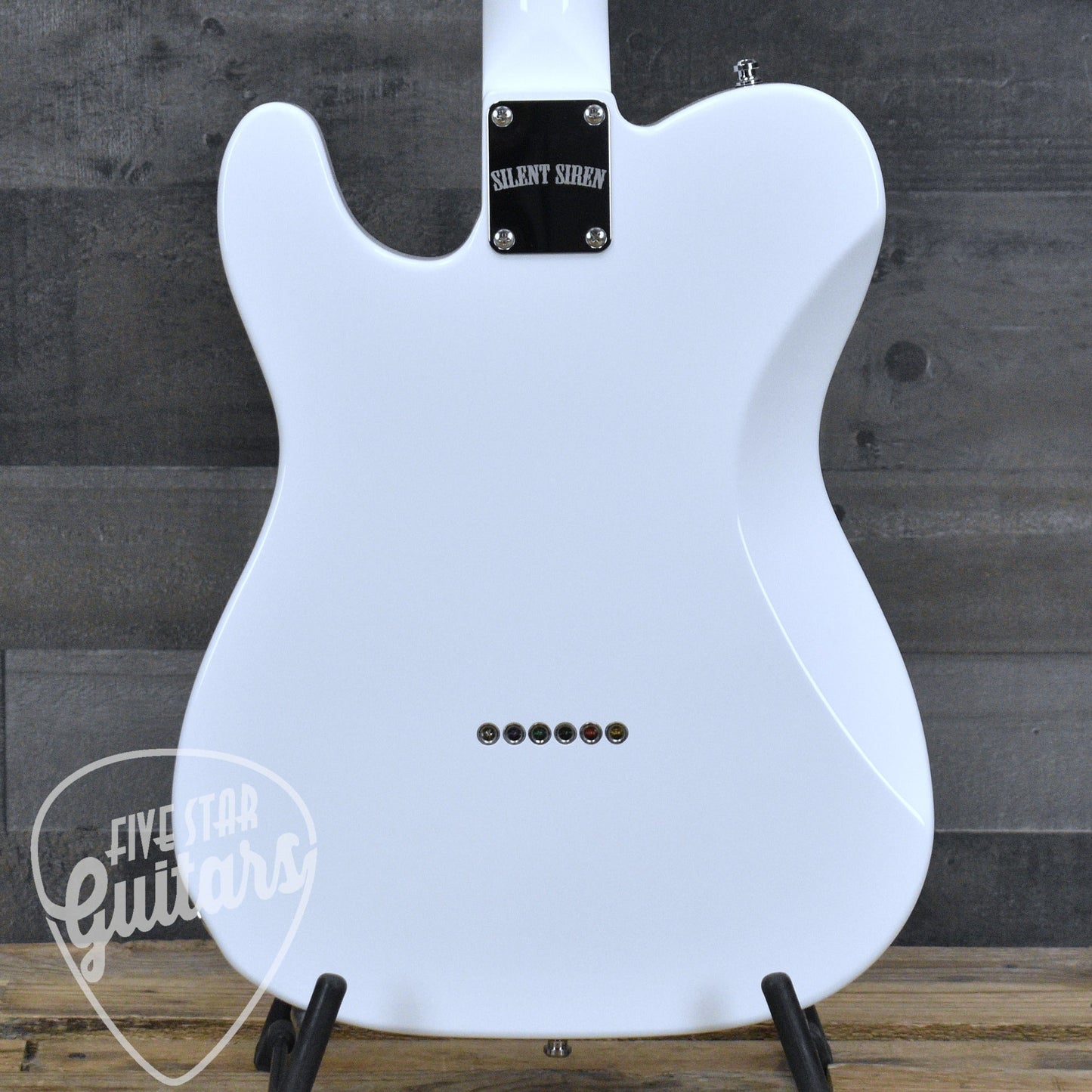 Pre-Owned Fender Japan Silent Siren Telecaster  - Arctic White with Hardshell Case