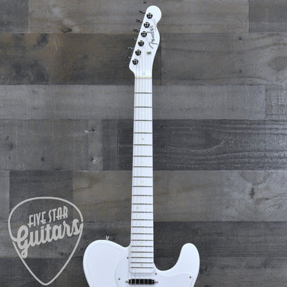 Pre-Owned Fender Japan Silent Siren Telecaster  - Arctic White with Hardshell Case
