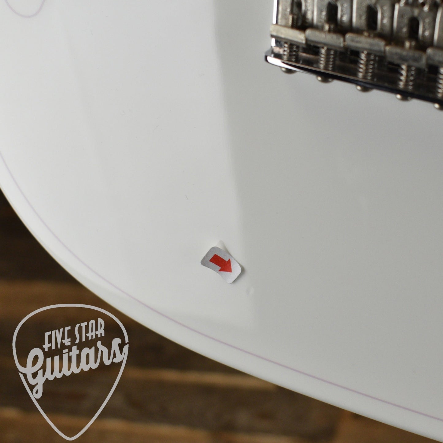 Pre-Owned Fender Japan Silent Siren Telecaster  - Arctic White with Hardshell Case