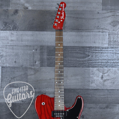 Pre-Owned Fender Jim Adkins Signature JA-90 Telecaster - Crimson Red Transparent