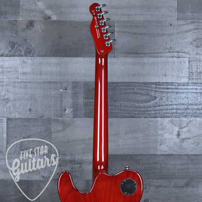 Pre-Owned Fender Jim Adkins Signature JA-90 Telecaster - Crimson Red Transparent