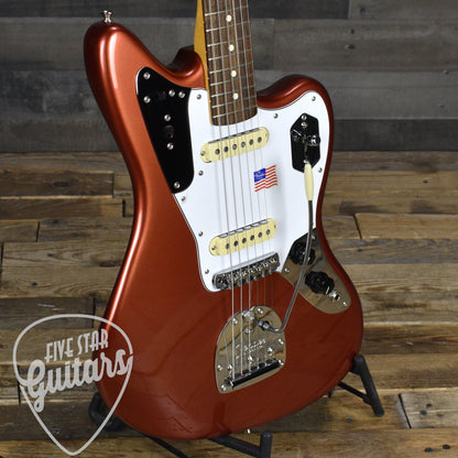 Pre-Owned Fender Johnny Marr Jaguar - Metallic KO with Hard Shell Case